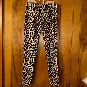 SHEIN xl leopard print leggings